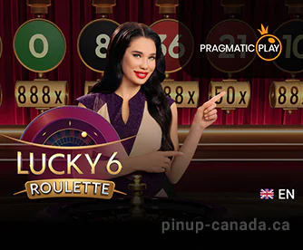 Ruletka Lucky 6 od Pragmatic Play